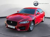 Begagnad Jaguar XF R-Sport 2017 Röd Sedan