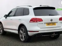 Used VW Touareg R-line Plus 262 HP (192 kW) 2017 White SUV