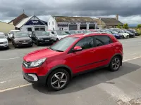Used SsangYong Korando 178 HP (130 kW) 2017 Red Estate