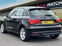 Used Audi A1 Sportback Sport 2018 Black Hatchback