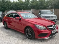 Used Mercedes E220 AMG 2014 Red Coupe