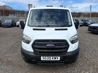 Begagnad Ford Transit 130 HK (95 kW) 2020 Vit Cab