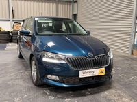 Used Skoda Fabia SE 95 HP (69 kW) 2021 Blue Hatchback