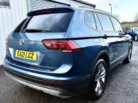 Used VW Tiguan Allspace Match 150 HP (110 kW) 2021 Blue SUV