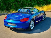 Used Porsche Boxster 265 HP (194 kW) 2013 Blue Cabriolet