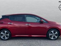Used Nissan Leaf N-Connecta 110 kW (150 HP) 2021 Red Hatchback