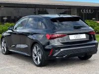 New Audi A3 Sportback Black Edition 2026 Green Hatchback