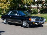 Used Mercedes SLC380 218 HP (160 kW) 1981 Black Coupe