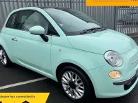Used Fiat 500 Lounge 69 HP (50 kW) 2015 Green Hatchback
