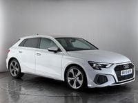 Used Audi A3 Sportback S-Line 2020 White Hatchback