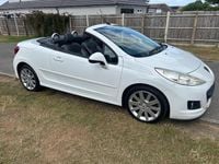 Used Peugeot 207 CC GTi 2009 White Cabriolet