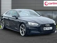 Second-hand Audi A5 Black Edition 190 CP (139 kW) 2020 Negru Coupe