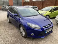 Used Ford Focus Zetec 2014 Blue Estate