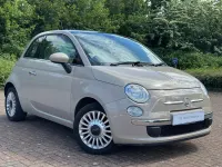 Used Fiat 500 Lounge 69 HP (50 kW) 2014 Beige Hatchback