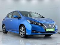 Used Nissan Leaf Acenta 2021 Blue Hatchback