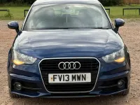 Used Audi A1 Sportback S-Line 2013 Blue Hatchback