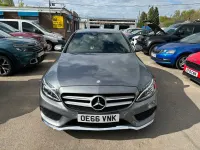 Used Mercedes C220 AMG line 170 HP (125 kW) 2016 Grey Sedan
