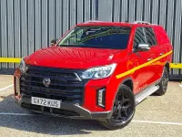 Used SsangYong Musso 187 HP (137 kW) 2022 Red Pickup