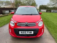 Używany Citroën C1 Feel 68 KM (50 kW) 2015 Czerwony Hatchback