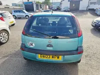 Used Vauxhall Corsa Elegance 2003 Green Hatchback