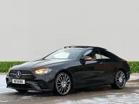 Used Mercedes E300 AMG line 2021 Black Coupe