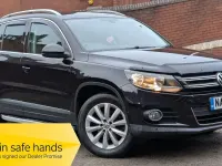 Używany VW Tiguan Match 140 KM (102 kW) 2013 Czarny SUV