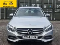 Begagnad Mercedes C220 170 HK (125 kW) 2014 Silver Sedan
