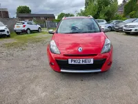 Used Renault Clio GT-Line 88 HP (64 kW) 2012 Red Estate