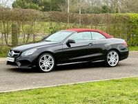 Begagnad Mercedes E220 AMG 2013 Svart Cab