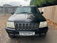 Used Jeep Grand Cherokee Overland 2003 Black SUV