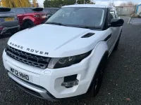 Used Land Rover Range Rover evoque Dynamic 150 HP (110 kW) 2012 White Coupe