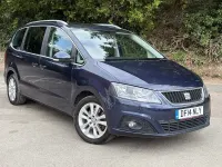 Used Seat Alhambra Ecomotive 138 HP (101 kW) 2014 Blue MPV