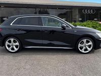 Used Audi A3 S-Line 147 HP (108 kW) 2022 Black Sedan