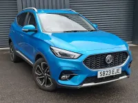 Used MG ZS Exclusive 106 HP (77 kW) 2023 Blue SUV