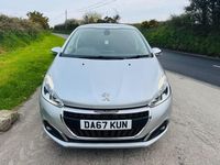 Used Peugeot 208 Allure Premium 82 HP (60 kW) 2018 Silver Hatchback