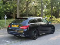 Used Mercedes CLA200 Shooting Brake AMG line 136 HP (100 kW) 2017 Black Estate