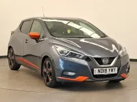 Used Nissan Micra Tekna 90 HP (66 kW) 2018 Grey Hatchback