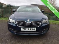 Used Skoda Superb SE 150 HP (110 kW) 2017 Blue Hatchback