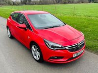 Used Vauxhall Astra SRi 105 HP (77 kW) 2016 Red Hatchback