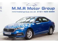 Used Skoda Octavia SE First Edition 150 HP (110 kW) 2020 Blue Hatchback