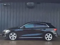 Used Audi A3 S-Line 150 HP (110 kW) 2022 Black Sedan