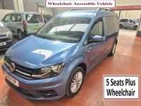 Begagnad VW Caddy Life 2019 Blå Minibuss