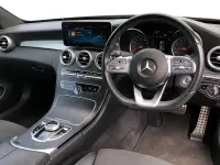 Used Mercedes C200 AMG line 184 HP (135 kW) 2019 Black Coupe