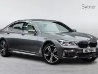 Used BMW 740L M Sport 316 HP (232 kW) 2017 Grey Sedan