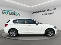 Used BMW 118 Sport Line 2015 White Hatchback