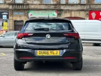 Used Vauxhall Astra Design Edition 110 HP (80 kW) 2016 Black Hatchback