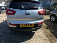 Begagnad Kia Sportage 115 HK (84 kW) 2012 Silver SUV