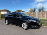 Used Ford Focus Titanium 125 HP (91 kW) 2016 Black Hatchback