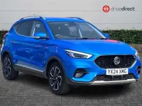 Used MG ZS Exclusive 111 HP (81 kW) 2024 Blue SUV