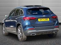 Used Mercedes GLA250 Premium Plus 218 HP (160 kW) 2021 Denim blue SUV